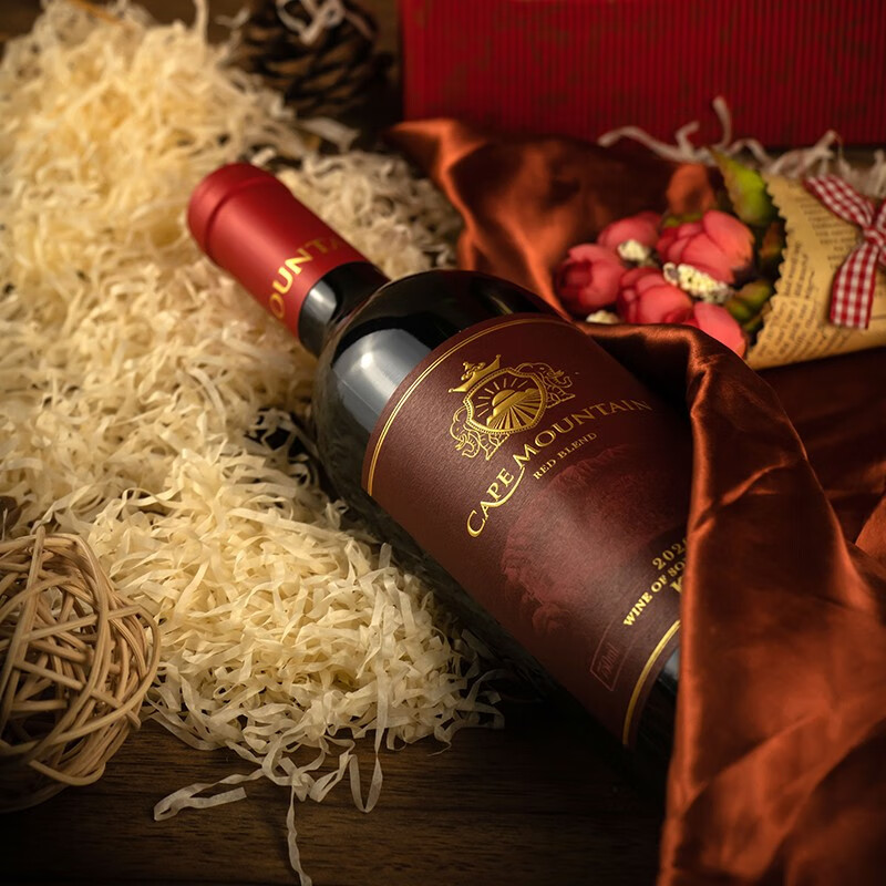开普山（CAPE MOUNTAIN）百年庄园 进口K168红酒赤霞珠整箱红酒 干红葡萄酒 750ml*6瓶年货