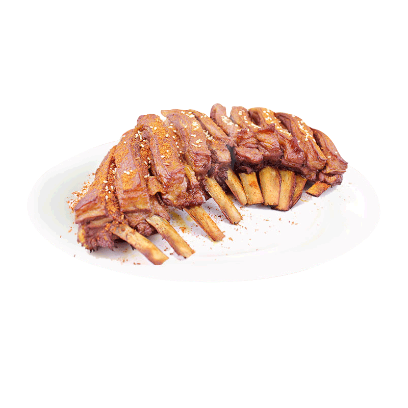 如意三宝孜然羊排羔羊肋排烤羊排法式羊排烧烤羊肉食材生鲜空气炸锅800g
