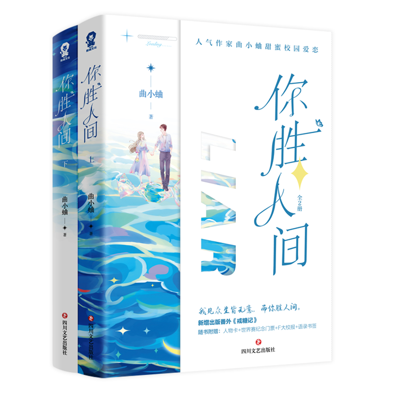 《你胜人间》（全2册）飞机盒