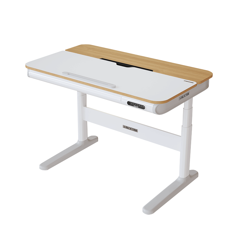 Loctek 乐歌 智能电动升降桌 卧室桌子 升降书桌学习写字桌 家用实木桌T5S 青少年学习桌T5S