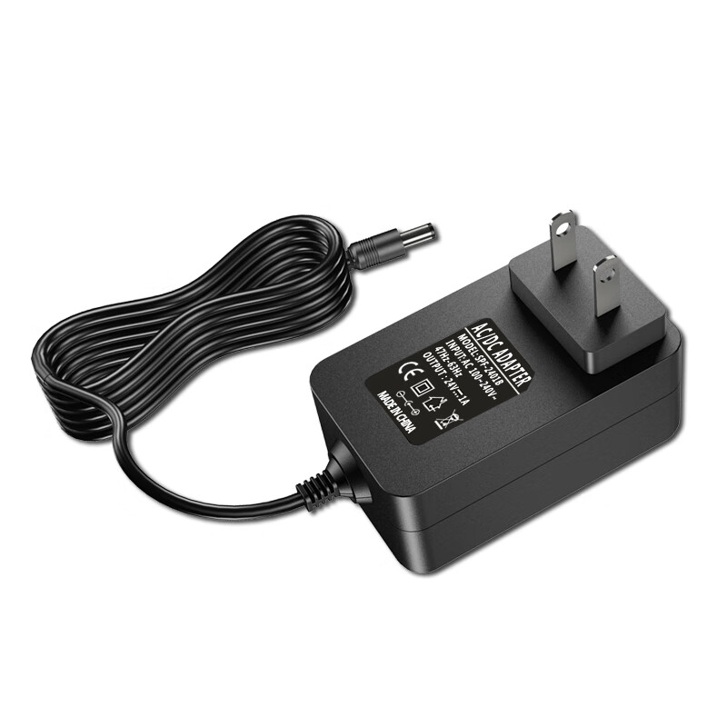 电源适配器24v1a直流稳压220v转24v1000ma变压器监控led台灯通用