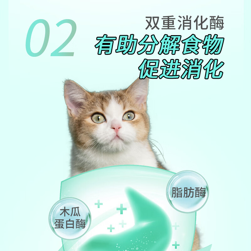海正动保 植物双酶排毛片猫咪化毛球片促进肠胃蠕动温和排毛 排毛片 200片*2瓶