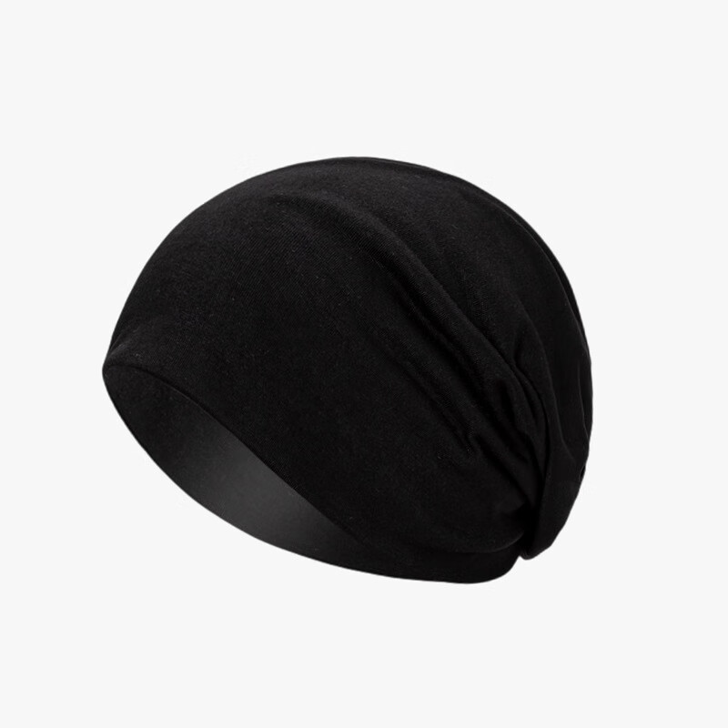 黑泽木帽子男光头手术后专用帽术后光头帽适合光头带晚上戴的帽子男