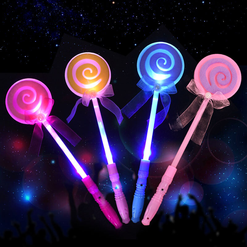 新新精艺荧光棒4根装演唱会发光棒棒糖应援棒道具银光棒儿童加油棒