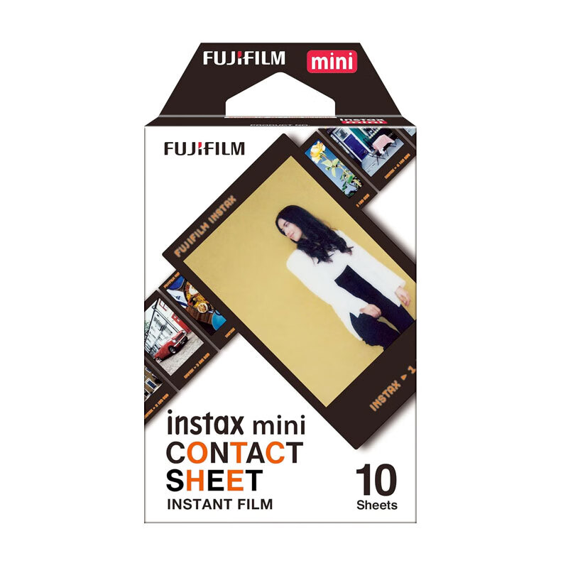 INSTAX富士胶片Instax Mini胶片一次性胶卷 10张