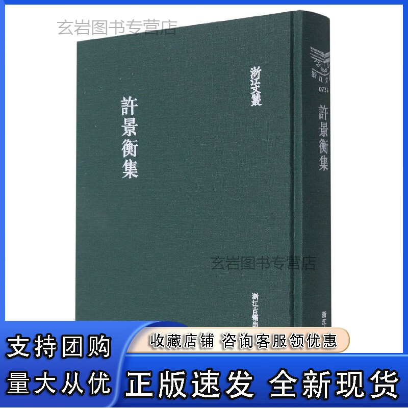 n许景衡集(精)/浙江文丛