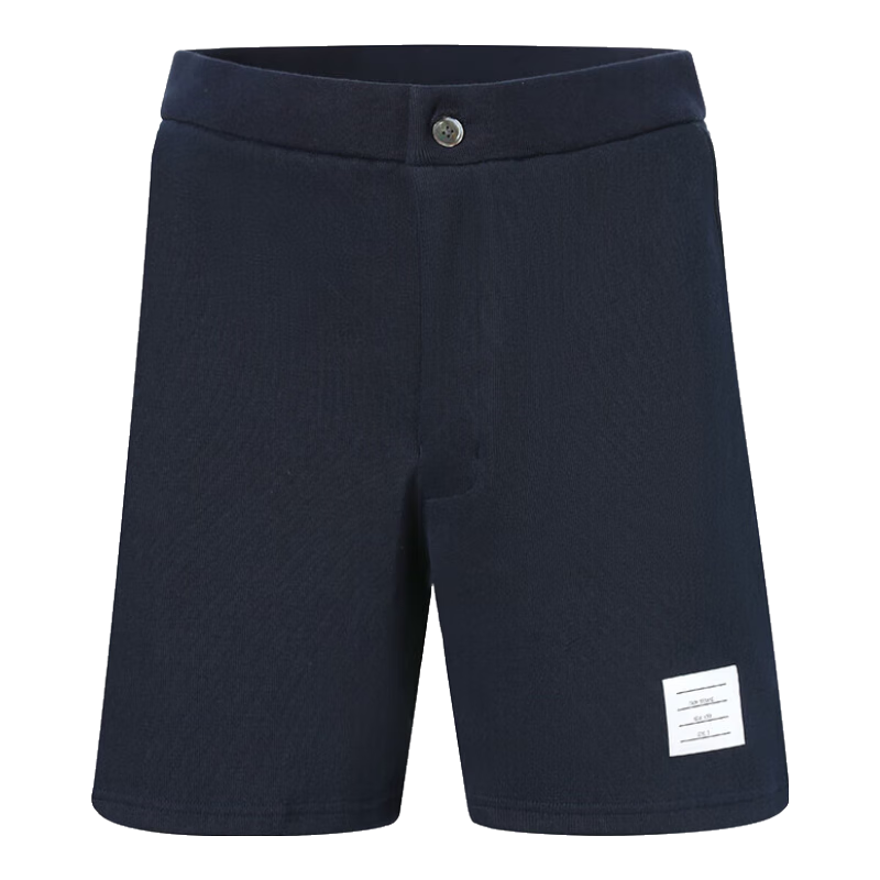 汤姆 布朗（THOM BROWNE）物 男士海军蓝棉质运动休闲短裤 MJQ164A J0029 415 3