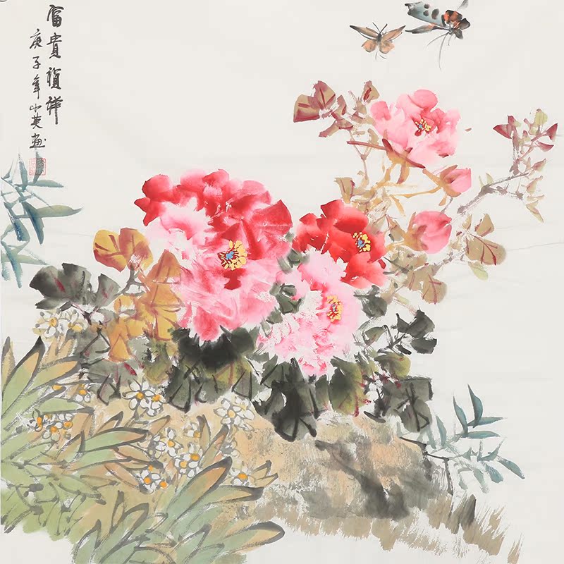 李小英花鸟画画图片