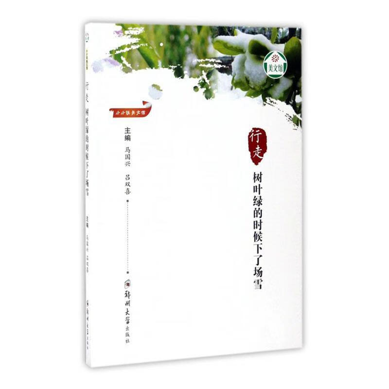 行走:树叶绿的时候下了场雪9787564536701 马国兴郑州大学出版社小说