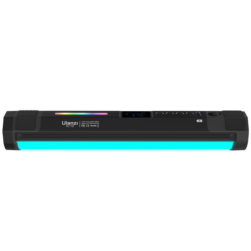 ulanziVL110磁吸RGB全彩棒灯：轻便易用的优质影棚灯具