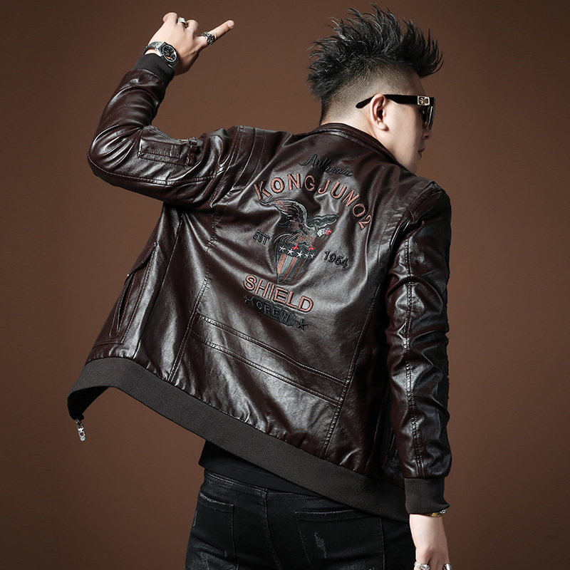 ��ʥ�أ�AOSHENGTE���߶˷���Ƥ�п���ʿ�ﶬװ���������Ӻ�ů�������Ƥ�������п� HZ4033-2021#����ɫ ���� 56/3XL/185