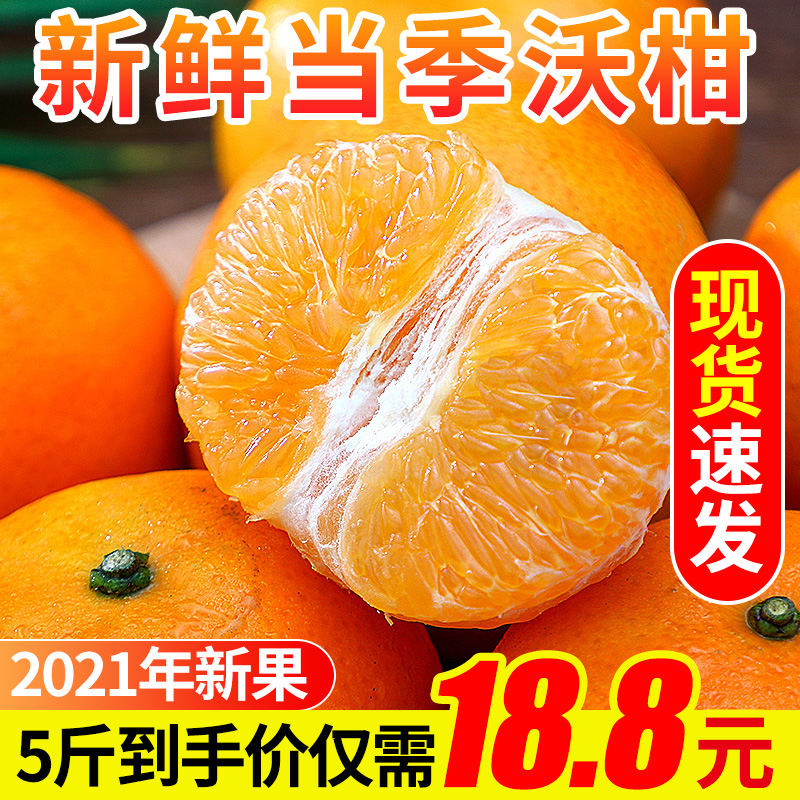 （百亿补贴）武鸣沃柑广西皇帝柑橘子贡柑贡橘沃柑新鲜水果当季时