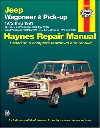 Jeep Wagoneer & Pick-up covering Wagoneer (72-83), Grand Wagoneer (84-91), Cherokee (72-83)