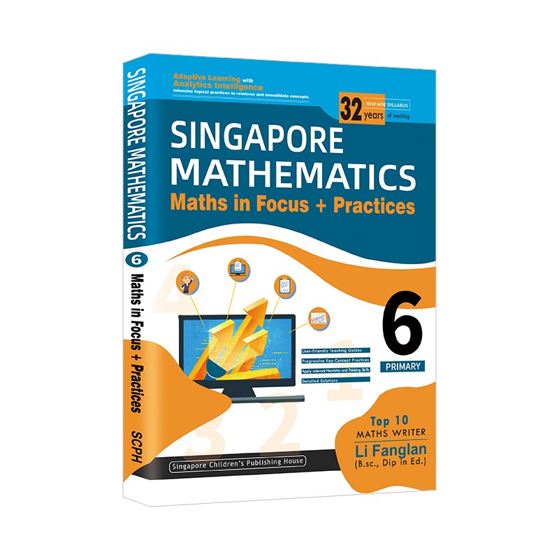 进口原版|新加坡数学教材 小学6年级教程 SCPH Learning Mathematics