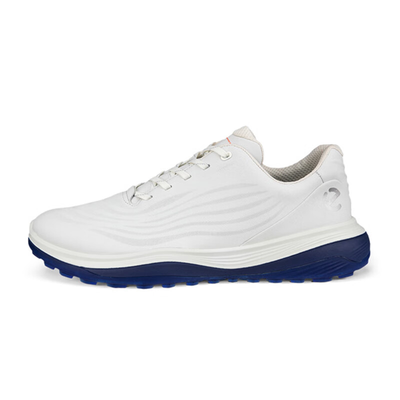 爱步(ecco)男鞋 golf lt1 柔软透气回弹缓冲 男士高尔夫球鞋 白色