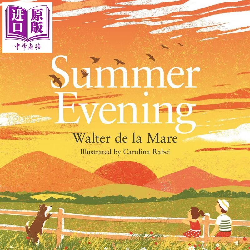 沃尔特·德·拉·梅尔经典四季童诗 夏日黄昏 英文原版进口 儿童诗歌