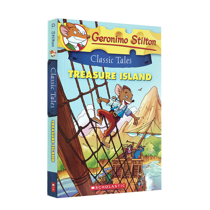 老鼠记者 金银岛 geronimo stilton classics treasure island