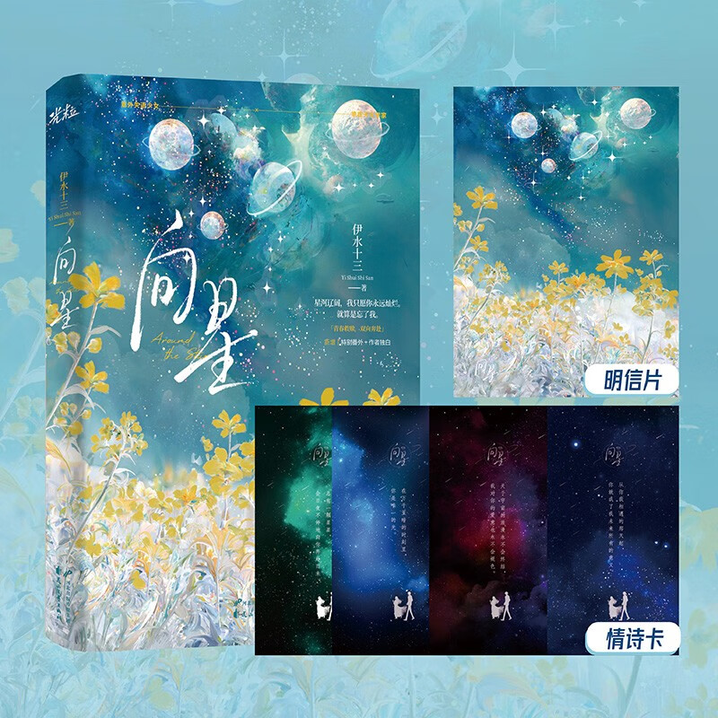 下单即得特签版】向星 晋江甜文作者伊水十三校园双向救赎文 意外失语