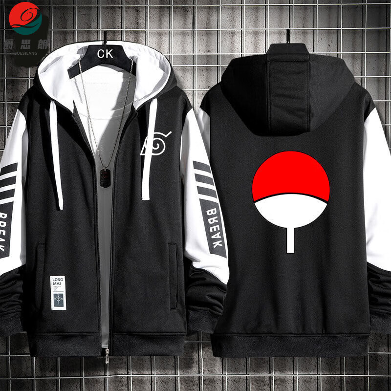 爵思朗火影忍者衣服动漫周边联名外套鸣人日系宇智波佐助鼬二次元 01