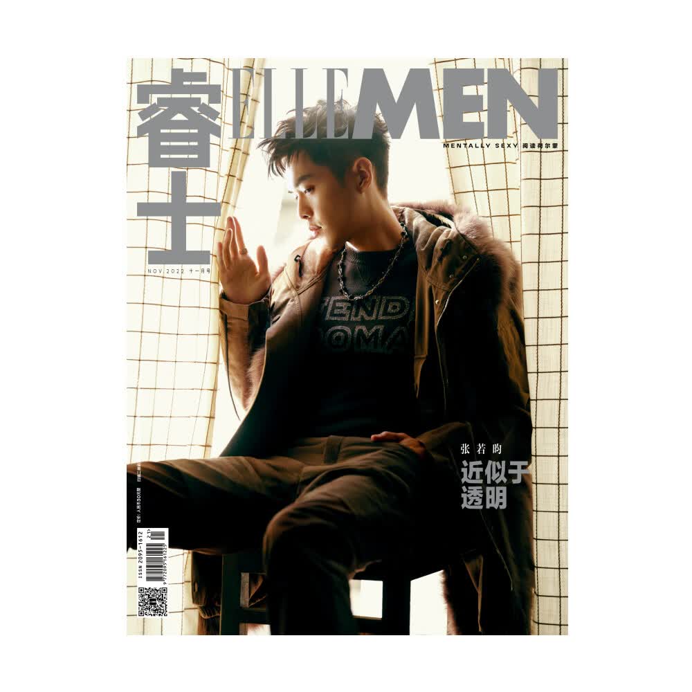 ELLEMEN睿士杂志 2022年1月到12月刊 封面龚俊 倪妮邓超赵又廷张 11月号 封面张若昀