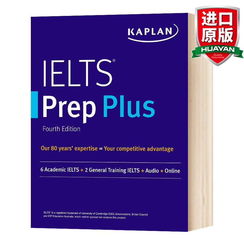 英文原版 雅思备考2021-2022 IELTS Prep Plus 6 Academic 全英文版