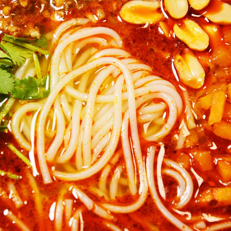 庆丰树酱香米线网红过桥米线 开心干拌米粉小吃美食徐州特产 酱香3袋+过桥2袋200g*5袋