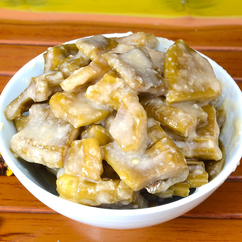 虎钢馋白酸糟刀豆辣椒广西特产酸辣泡辣椒农家红谷糟辣椒桂平酸粥糟