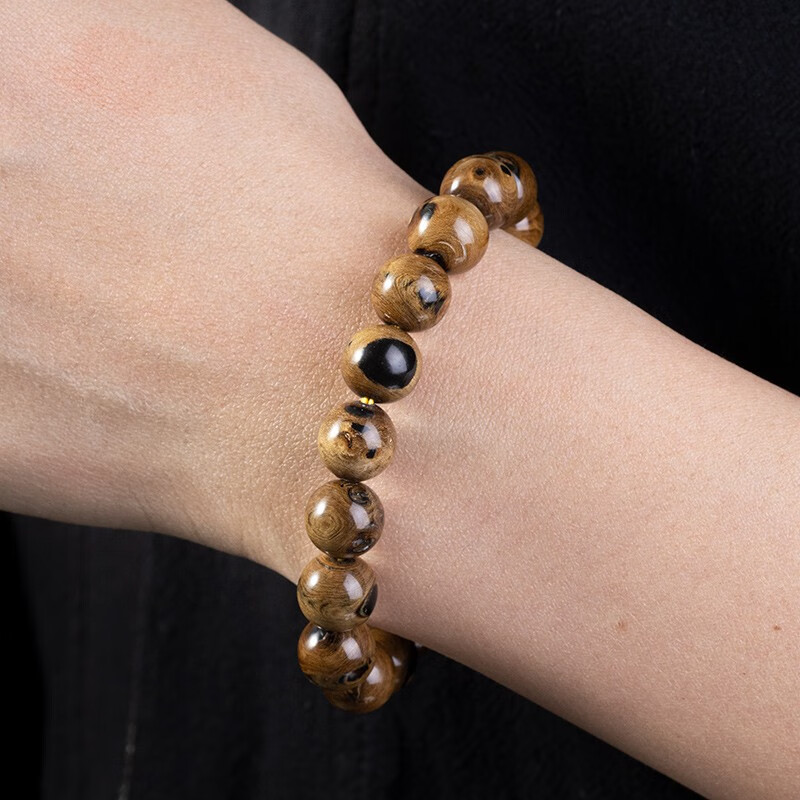 亲瑞天然海柳正品血柳手链文玩老型手串饰品男士女士赤柳红柳圆珠单圈