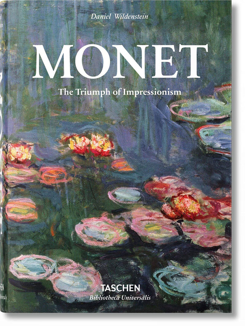 莫奈画集 印象派的胜利 油画画册 塔森taschen出版社英文原版monet.