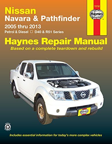 Nissan Navara & Nissan Pathfinder (05-13) Haynes Repair Manual word格式下载