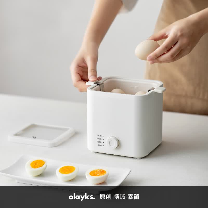 olayks煮蛋器 蒸蛋器 煮蛋神器 迷你小型蒸锅 智能蒸早餐定时四种模式 自动断电煮蛋机高性价比高么?