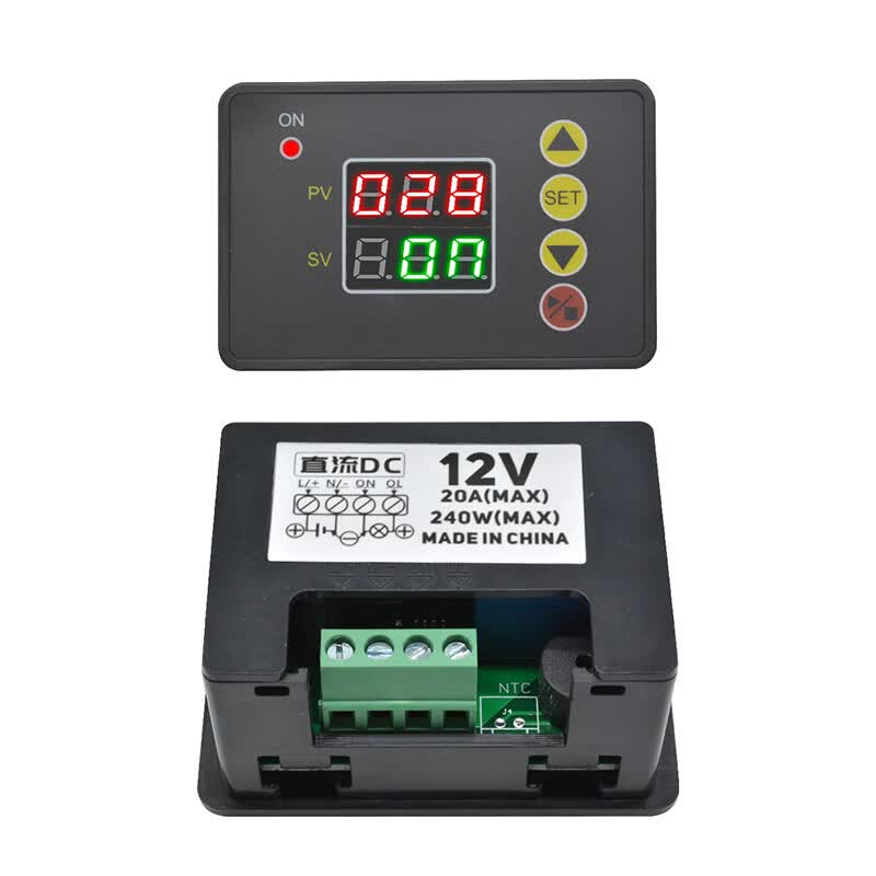 云启格t2310智能延时继电器 dc12v24v ac220v 循环时间继电器延时控制