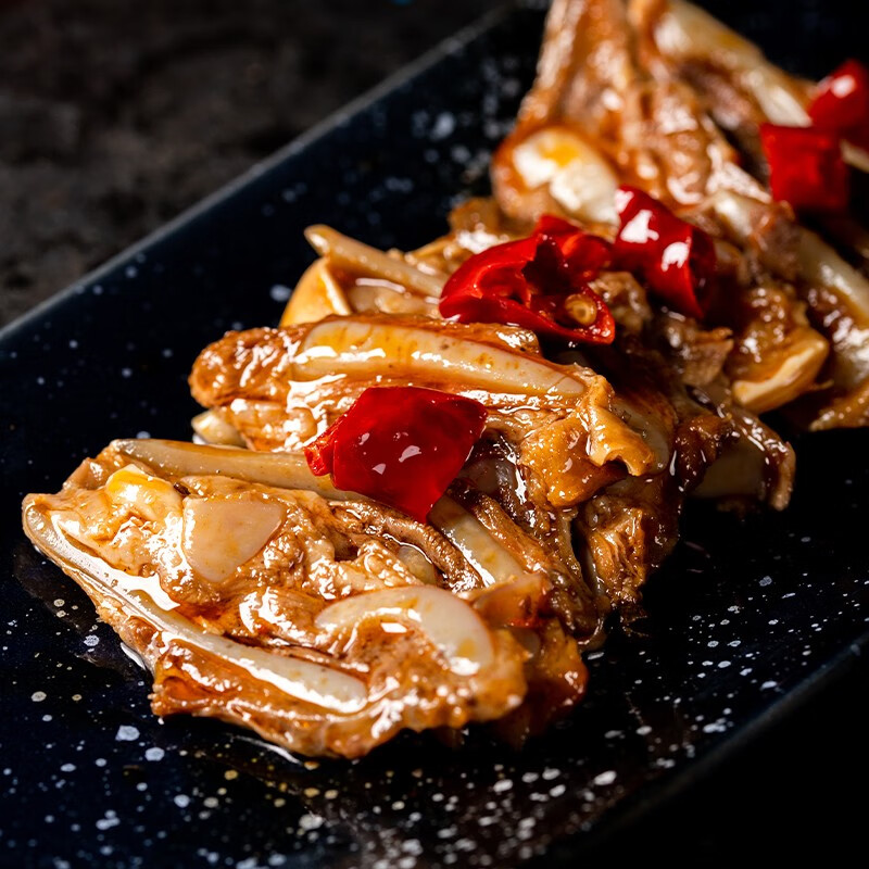 猪脆骨开袋即食熟食冷吃月牙骨软骨肉类卤味零食 麻辣猪脆骨120g*1袋