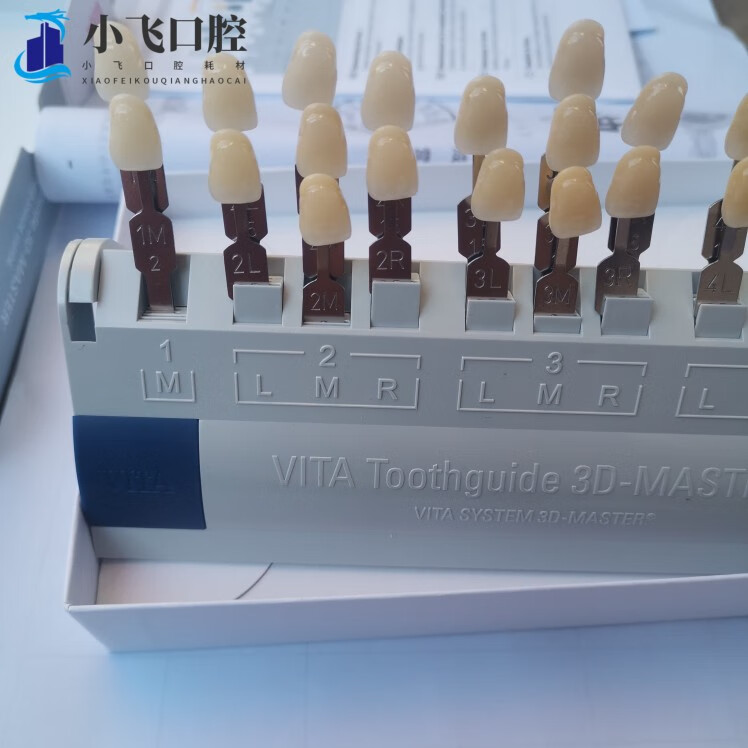 牙科比色板VITA29色板烤瓷牙陶瓷牙全瓷對色板 口腔 德國進口維他 德國維他樹脂29色比色板