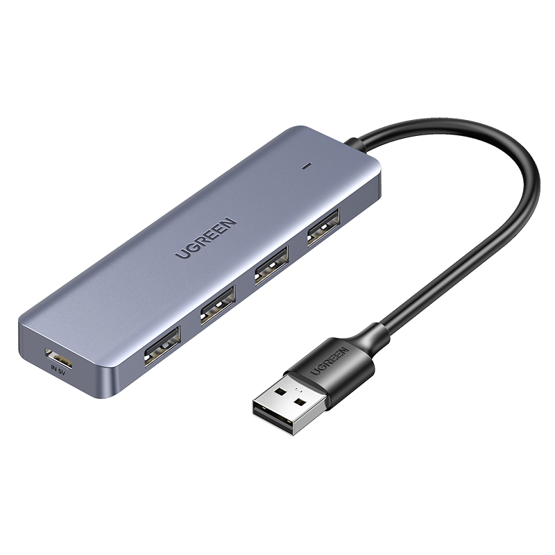 UGREEN 绿联 USB3.0 4口集线器 0.15m