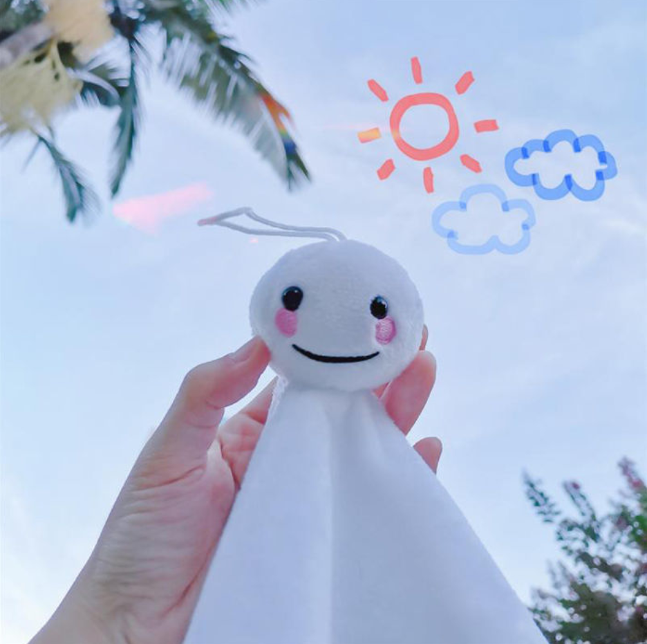 晴天娃娃晴天娃娃布偶毛绒玩具公仔挂件小迷你玩偶可爱ins少女心小号