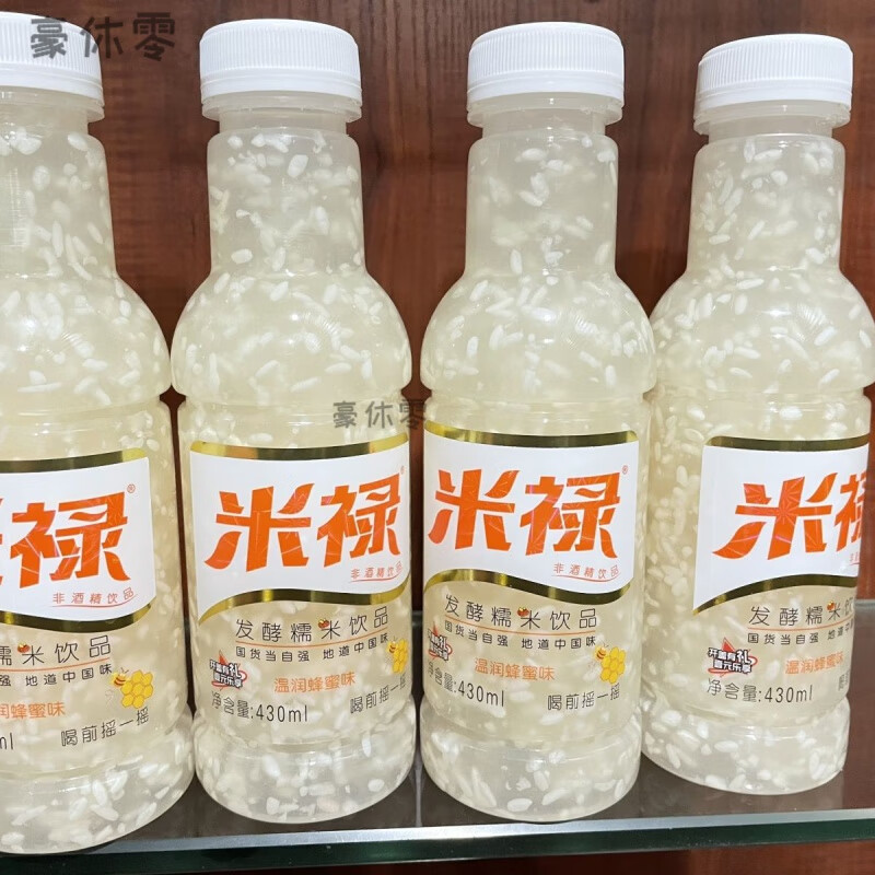 茗仟(mingqian)发酵米露饮品米禄蜂蜜米露枸杞米露减糖原味银耳430