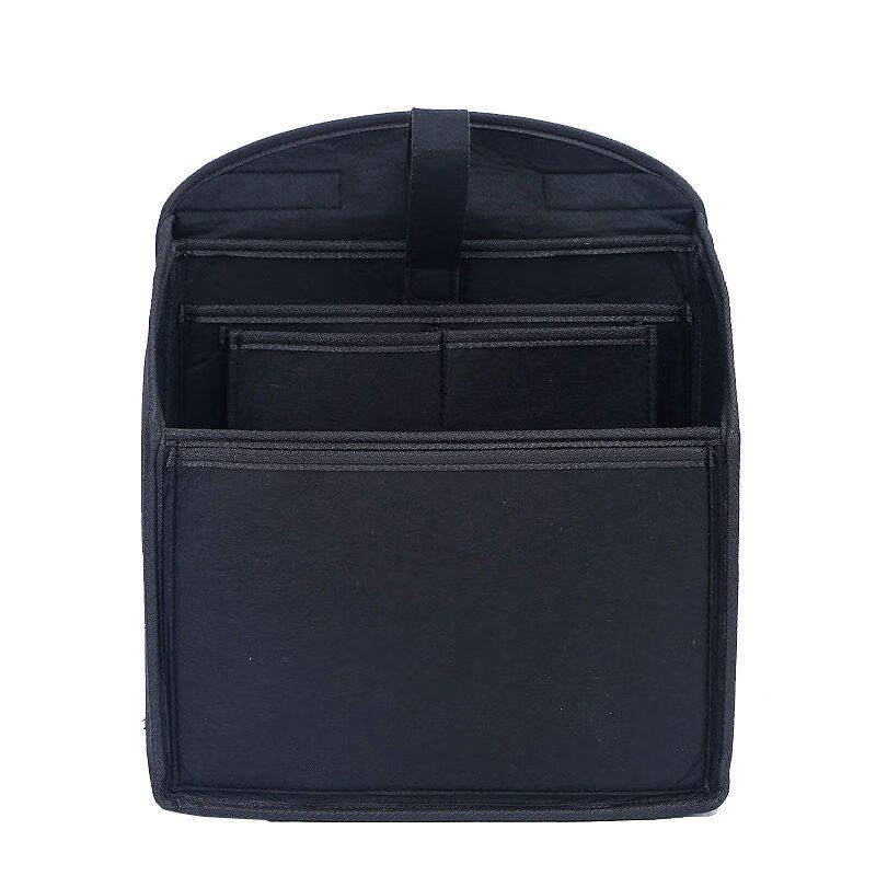 双肩背包内袋书包隔层撑型包中包大容量分类收纳 黑色 jansport/b款