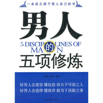 男人的五项修炼 汪建民,丁振宇 著【正版】