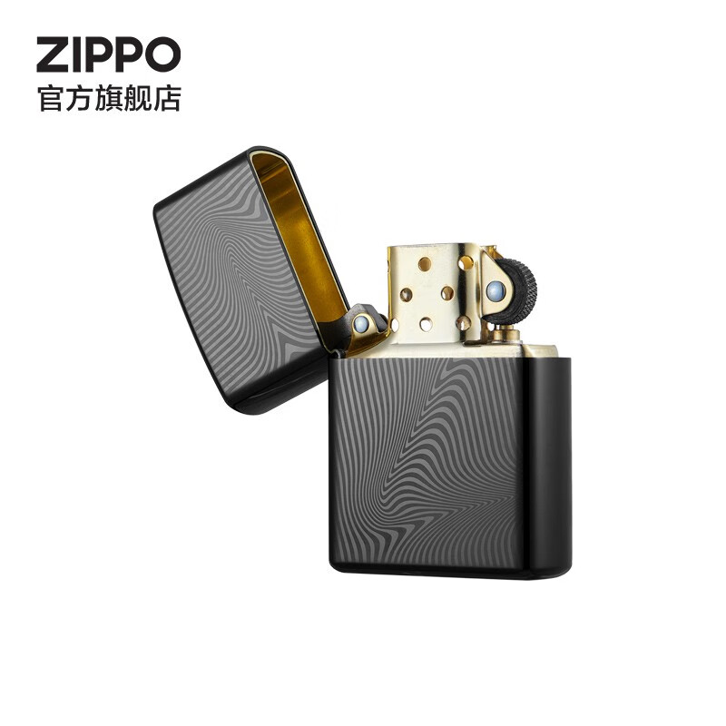 ZIPPO官方旗舰店正品煤油打火机zippo经典陶瓷外壳系列告白礼物送男友 幻象未来 套装