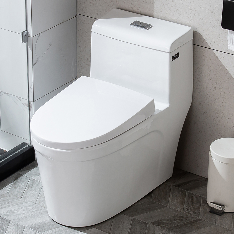 【官方旗舰】节水抽水马桶虹吸式座便器卫生间防臭坐便器家用卫浴陶瓷