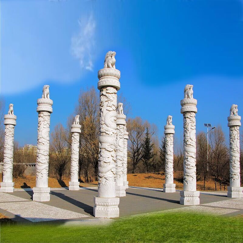 柱状雕刻学生作品图片