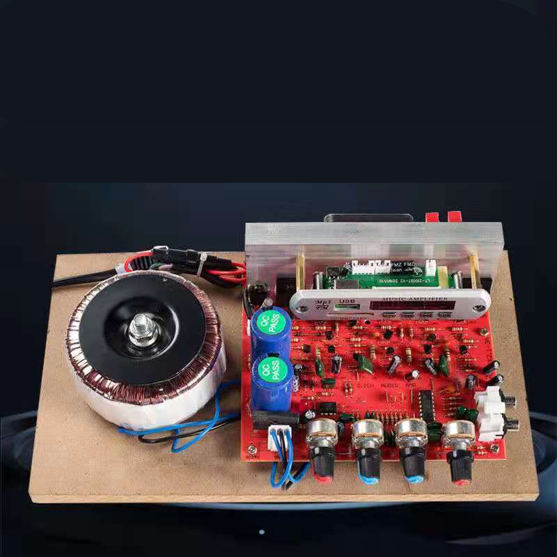 220v大功率蓝牙功放板2.1声道大环牛diy发烧低音炮音响音箱主板 2.