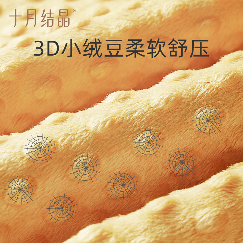十月结晶婴儿抱被豆豆绒包被初生新生儿包单秋冬恒温保暖 丛林动物(春秋款)
