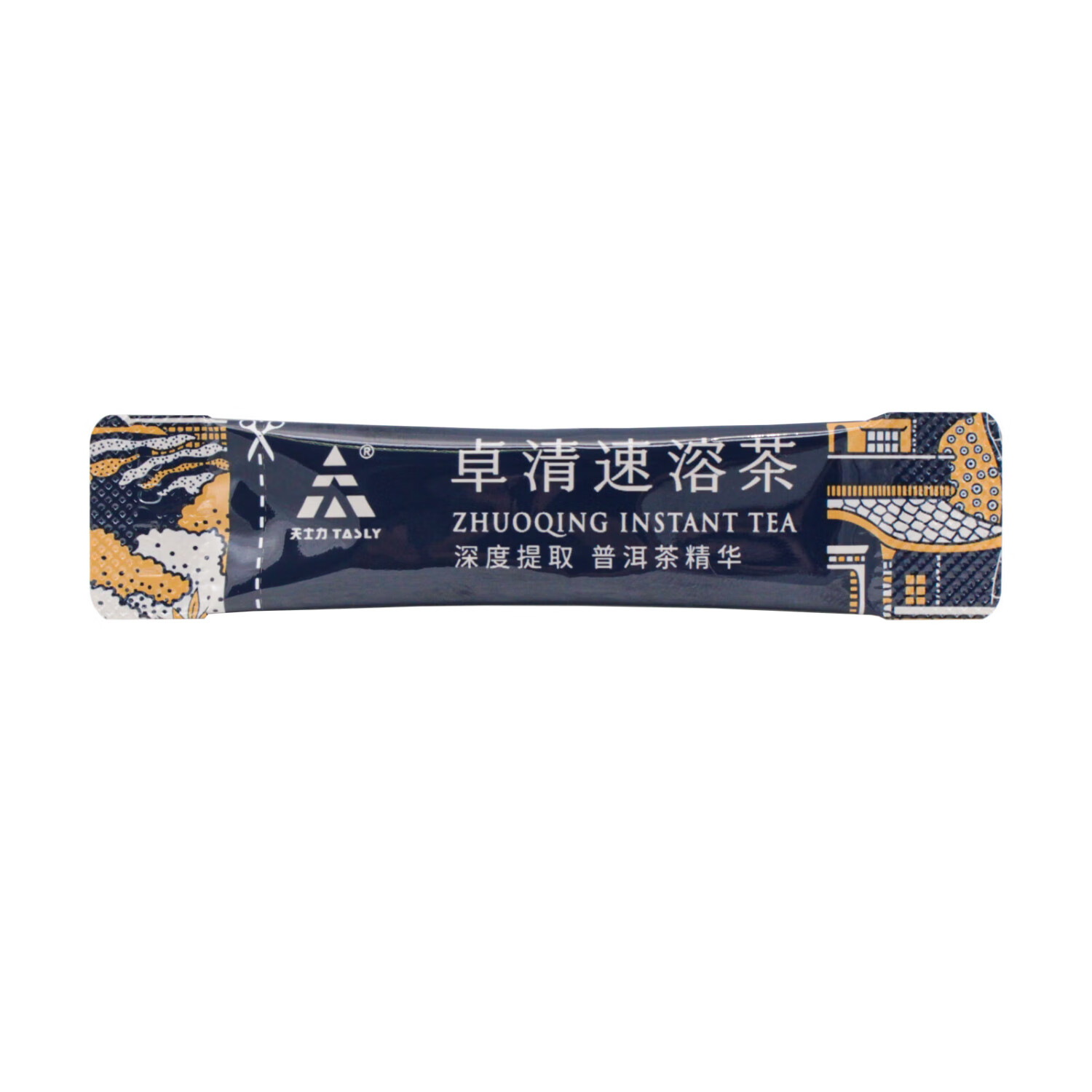 天士力卓清速溶茶 速溶普洱茶 蓝帽保健品 辅助降血糖 辅助降血脂 (小盒装) 1g*10袋