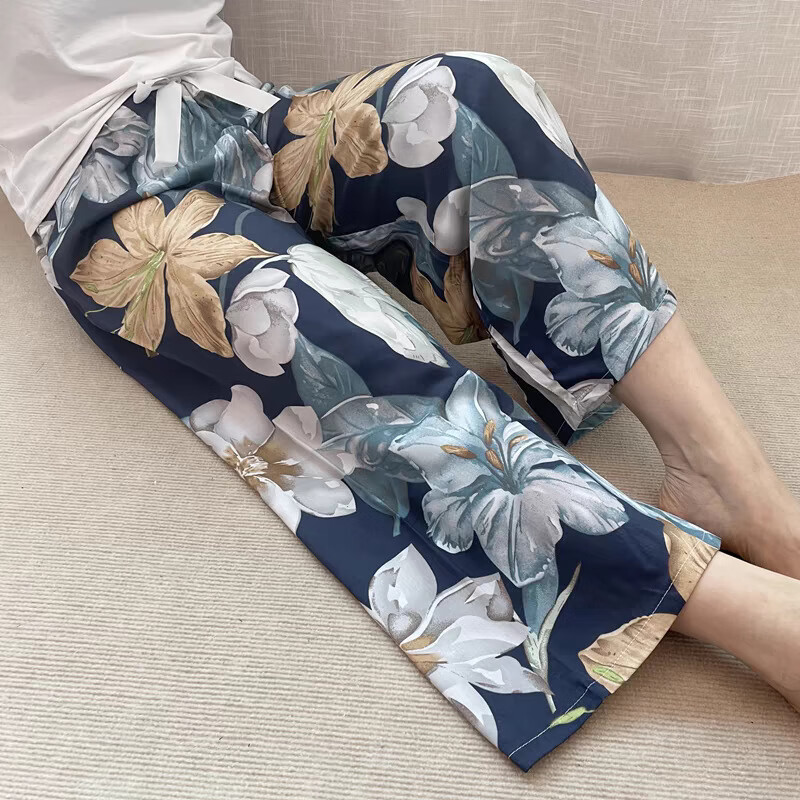 ޱ���ţ�WEIMIYA���޳��¿�˯���ļ�Ů���ɴ������ȿ�ŷֿ�Ů���⴩���������� �޳����ȿ�-��ɫ�ٺ� 3XL������120-160�