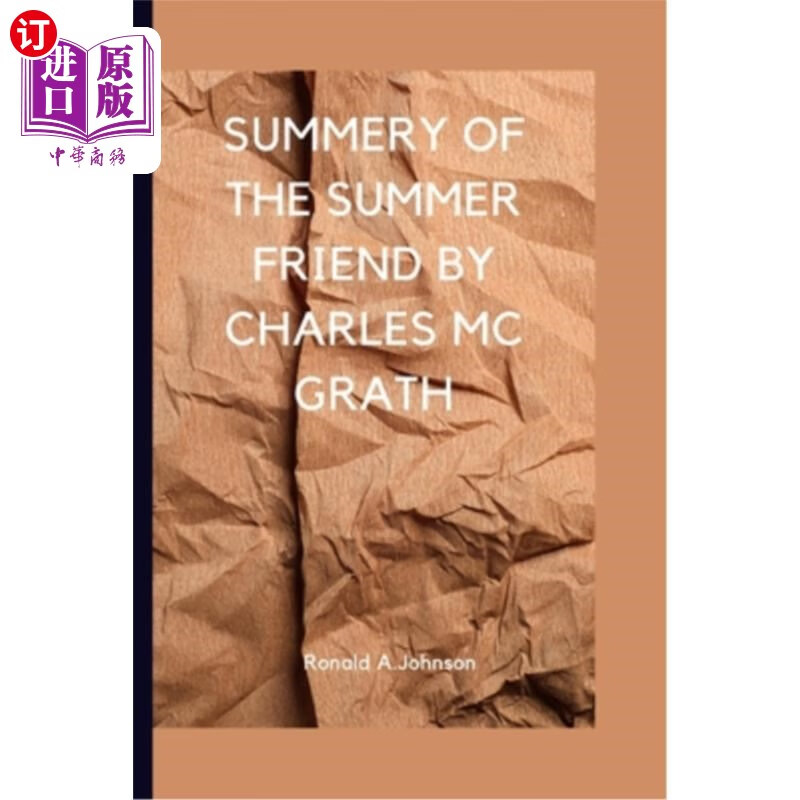 海外直订summery of the summer friend: a memoir 夏友之夏:回忆录