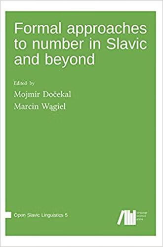 预订formal approaches to number in slavic and beyond