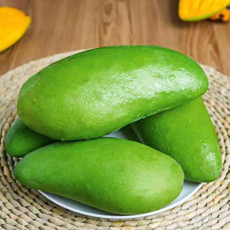 石门冬广西特产青皮小金煌芒果产地直发现摘现发 5斤 5-9个 小金煌中