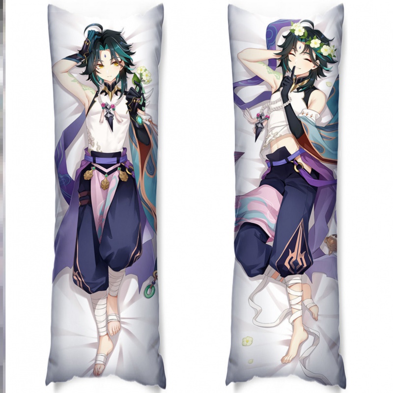 原神抱枕等身魈达达利亚钟离胡桃甘雨动漫周边可定制长条全身枕头 魈1